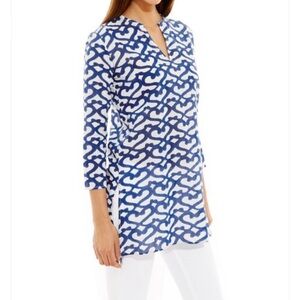 Roberts Roller Rabbit 3/4 sleeve tunic